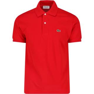 LACOSTE Herren Polo-Shirt rot Classic Fit
