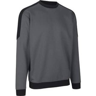 ID 0362 PRO Wear sweatshirt kontrast Silver grey 2XL