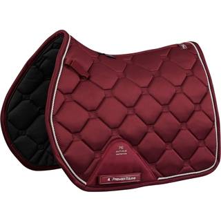 Premier Equine Saltare Close Contact sadelunderlag - Spring - Wine