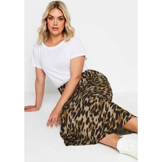 Yours Curve Limited Collection Leopard Tryk Maxi NederdeleEU 46 (UK 18)