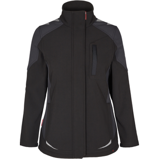 ENGEL Galaxy dame softshelljakke Sort/Antrazitgrå 8815-229 3XL