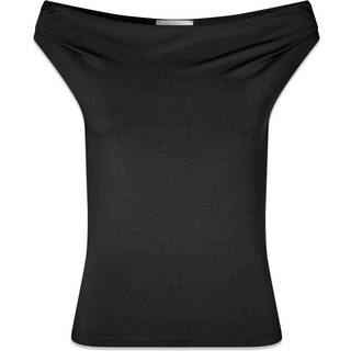 HimaMD Off-shoulder Top, Black, XL