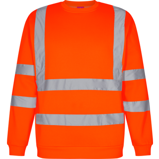 ENGEL Safety sweatshirt Hi-vis Orange 8041-253 3XL