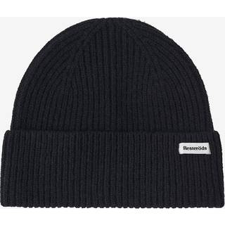 Resteröds Wool Beanie - Black - One Size