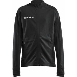 Craft 1910156 evolve full zip jr Børn / Sportsjakke Black 122/128