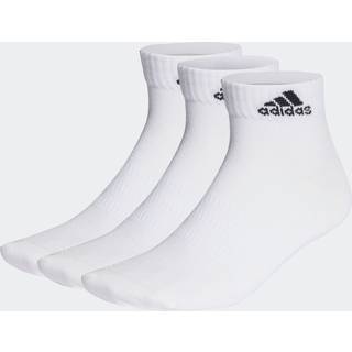Tynde og lette ankelsokker, 3 par - White / Black - 28-30