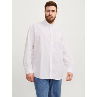 Plus Size Regular Fit Casual Skjorte