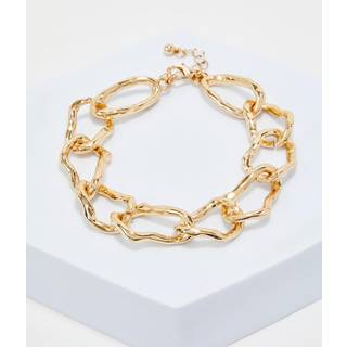 Mens Gold Chunky Bracelet