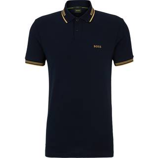 Boss Paul polo slim - Dark Blue - Str. S - Modish.dk