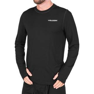Volcom Merino Blend Crew Basislag - undertrøje - M - black