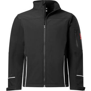 KRÄHE Freedom Softshelljacke 2in1, schwarz, XXL