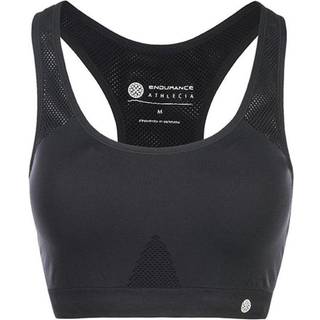ATHLECIA Women's Rosemary Sports Bra Sports-bh Damer størrelse L farve sort/grå
