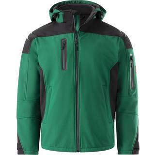 KRÄHE Evo Softshelljacke, grün schwarz, M