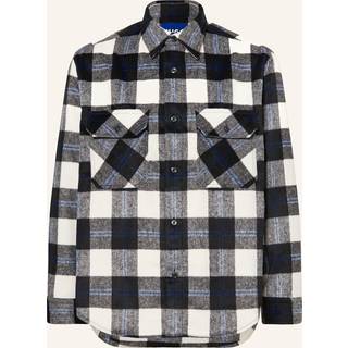 HUGO Blue Ebolt Overshirt White