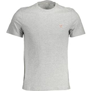 Guess Jeans Gray Cotton Men T-Shirt