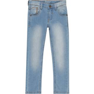 Minymo Drenge Jeans i økologisk bomuld - Light Dusty Blue - 98