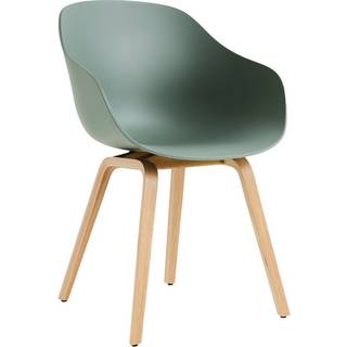 HAY AAC 222 Spisebordsstol Lacquered Oak & Fall Green 2.0