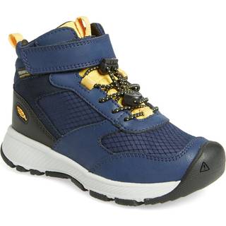 Keen Kid's Skua Mid Waterproof C-Naval Academy-Yolk Yellow Naval Academy-yolk Yellow, 30