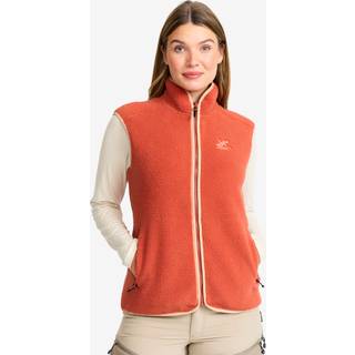 Canyon Full-zip Pile Fleece Vest Dame Bruschetta/Maple Sugar, Størrelse:3XL - Dame > Overdele > Fleece & Midlayers