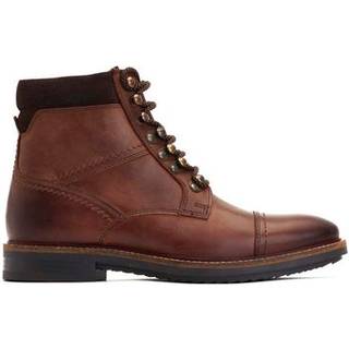 Base London Base London Ashland Lace Up Toe Cap Boots