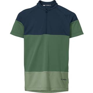 Vaude Cykeltrøje til Børn Qimsa Shirt Sort/Neongul