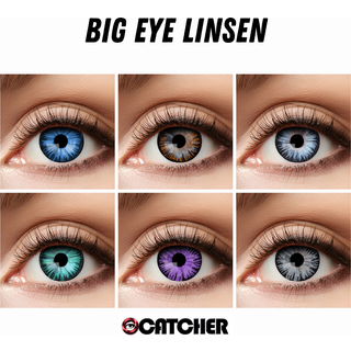 Purple Big Eye linser, 3 md