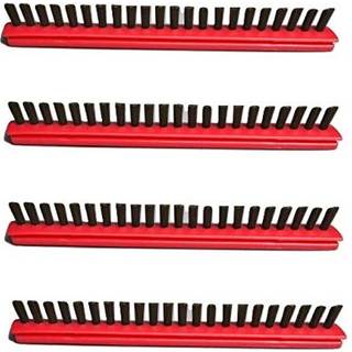 T?ppepro lodret vakuummetal b?rste rulle indsatser 4 pk ?gte del # B012-2400B