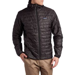 Patagonia Nano Puff Hoody Syntetisk jakke Herrer størrelse XXL farve sort