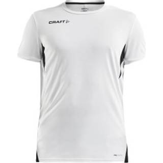 Craft 1908228 pro control impact ss tee m Herre / Sports T-shirt / T-shirt WHITE-BLACK 3XL