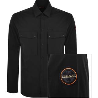 Napapijri G Bosson Long Sleeve Shirt Black