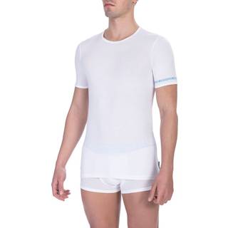 Bikkembergs White Cotton Men T-Shirt Twin Pack