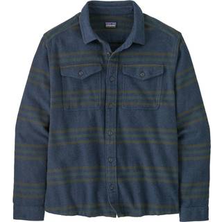 Patagonia Fjord Flannel Shirt Skjorte Herrer størrelse XS farve blå