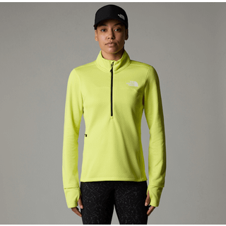 The North Face Women's Winter Warm Pro 1/4 Zip Fleece Firefly Yellow, S