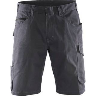 Blåkläder 1499 Service Shorts / Service Arbejdsshorts - C60 - Mellemgrå/Sort