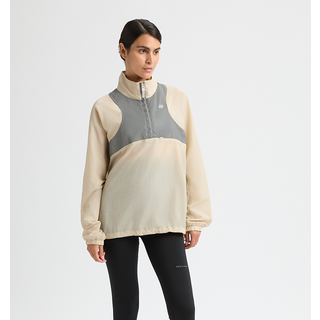 Shine Block Anorak Jakke Beige