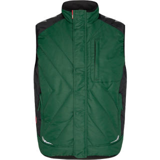 ENGEL Galaxy quiltet vintervest Grøn/Sort 5850-193 3XL