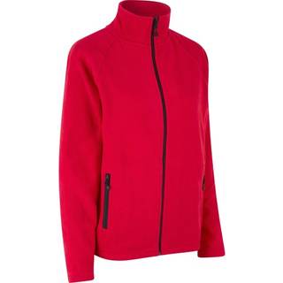 ID 0805 Cardigan mikrofleece dame Rød XS