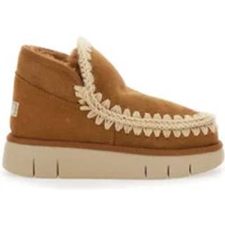 Moutil kvinder. MU.FW531009A Eskimo Bounce brune træningssko i læder (40), 3-5 cm, Ingen, Casual