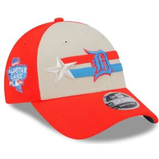 Detroit Tigers MLB All Star Game 2024 Workout Orange 9FORTY Stretch Snap Cap newera adult unisex Orange newera adult unisex Orange newera adult unisex - Osfm