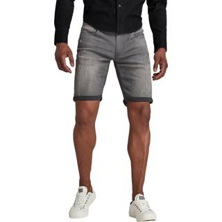 3301 Slim Denim Shorts - Grey - Men