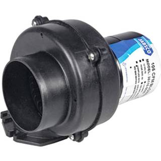 Motorrumsventilator Jabsco Flangemount Blower, 12 V, flangemonteret, Ø75 mm (3") - flange, 2.9 m³/minut