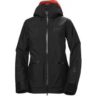 Helly Hansen Powderqueen 3.0, skijakke, dame, sort