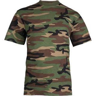 Smart t-shirt Camo woodland til børn