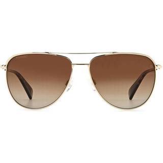 Rag & Bone RNB1050/G/S Asian Fit 06J/LA 59 Solbriller Kvinder Guld - Gold - 59mm
