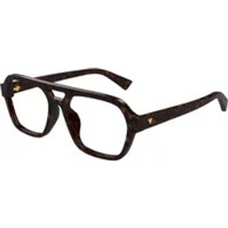 Bottega Veneta Mand BV1336OA 002 Optiske stel Acetat Havana Transparent Pilot