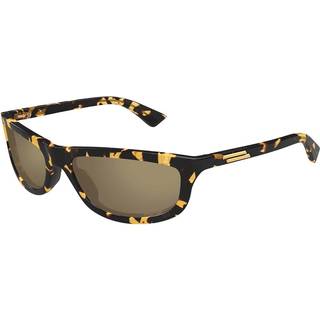 Bottega Veneta Unisex Bottega Veneta BV1327S 002 Solbriller Acetat Havana Bronze Firkantet