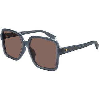 Bottega Veneta BV1317SK Asian Fit 003 59 Solbriller Kvinder Grå - Grey - 59mm