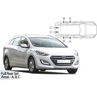 Solgardiner UV - Car Shades - Hyundai i30 Estate Årg. 2012-2016 - Hurtig levering