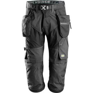 Snickers 6905 flexiwork, piratbukser+ med hylsterlommer navy/sort 132