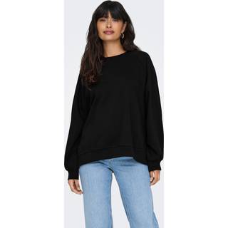 Only - Onlzenna L/S Oversize Stone Swt - 4728634 Black Black Rhinestones